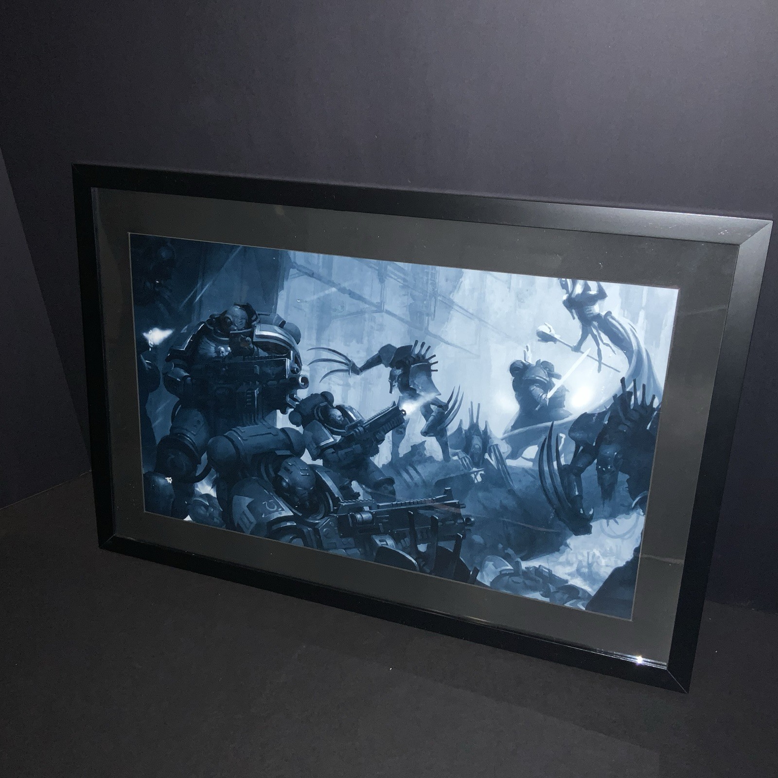 Framed KILLTEAM Pariah Nexus Insert Art OOP Warhammer 40K DECOR - Wall Art