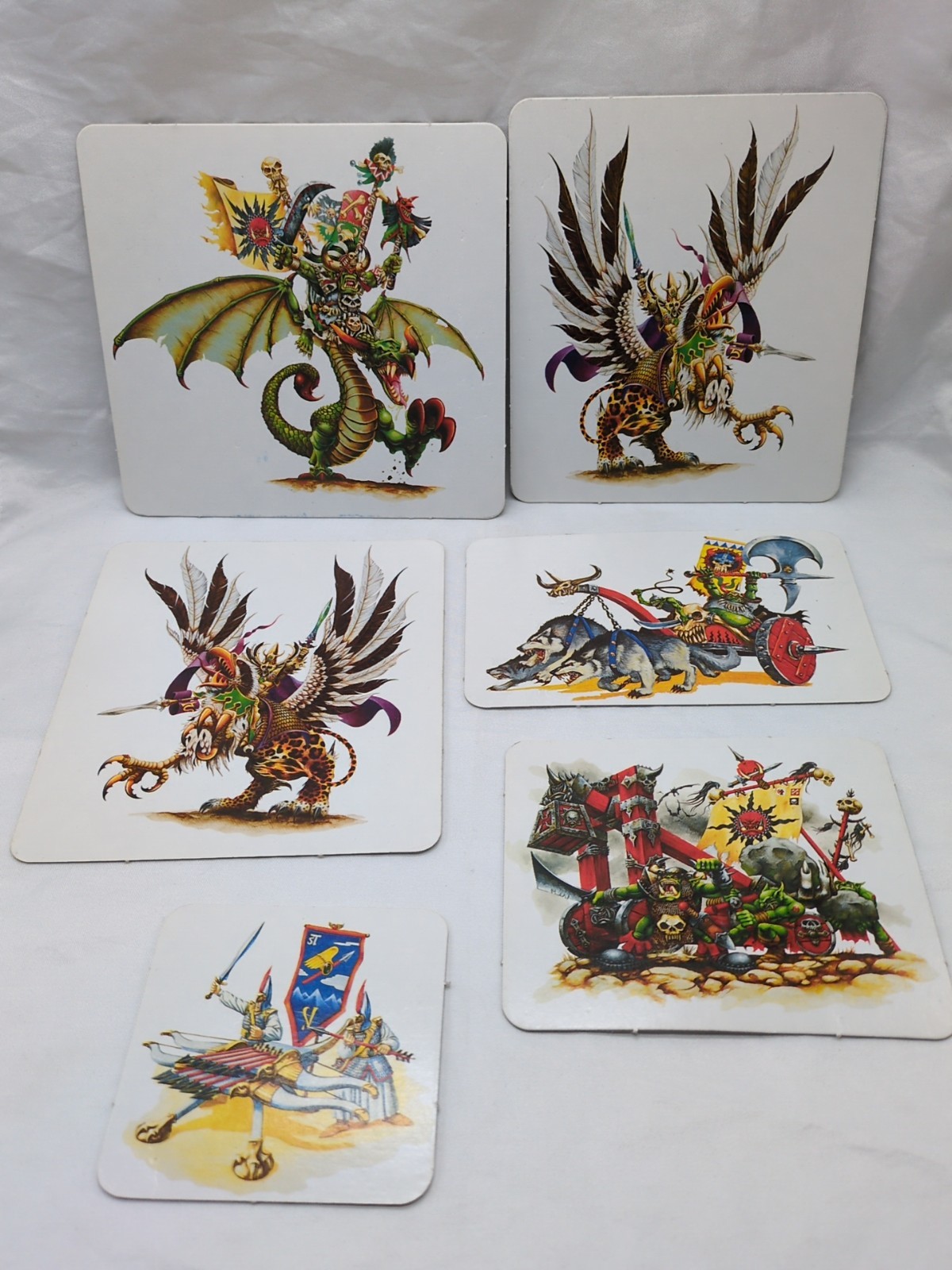 (6) Warhammer Fantasy 4th Edition Cards
