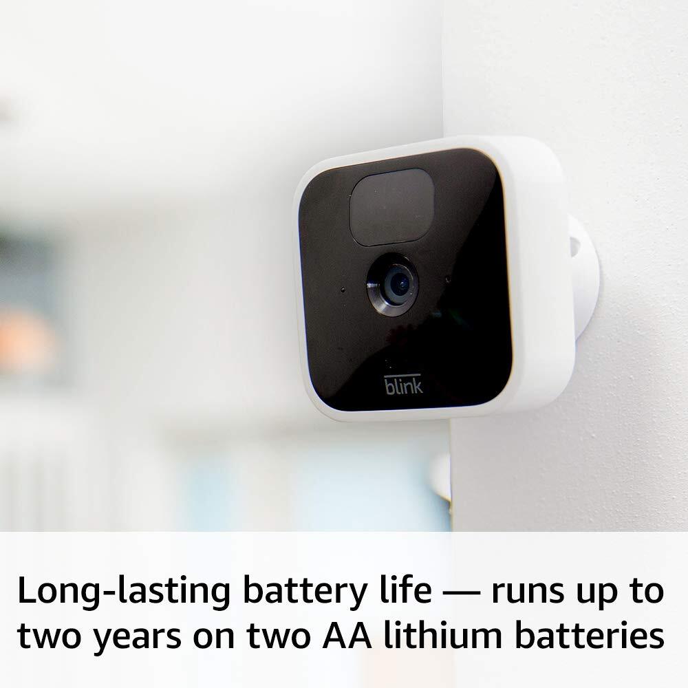 2 PACK BLINK INDOOR WIRELESS HOME SECURITY ADD-ON CAMERA (SYNC MODULE REQUIRED)