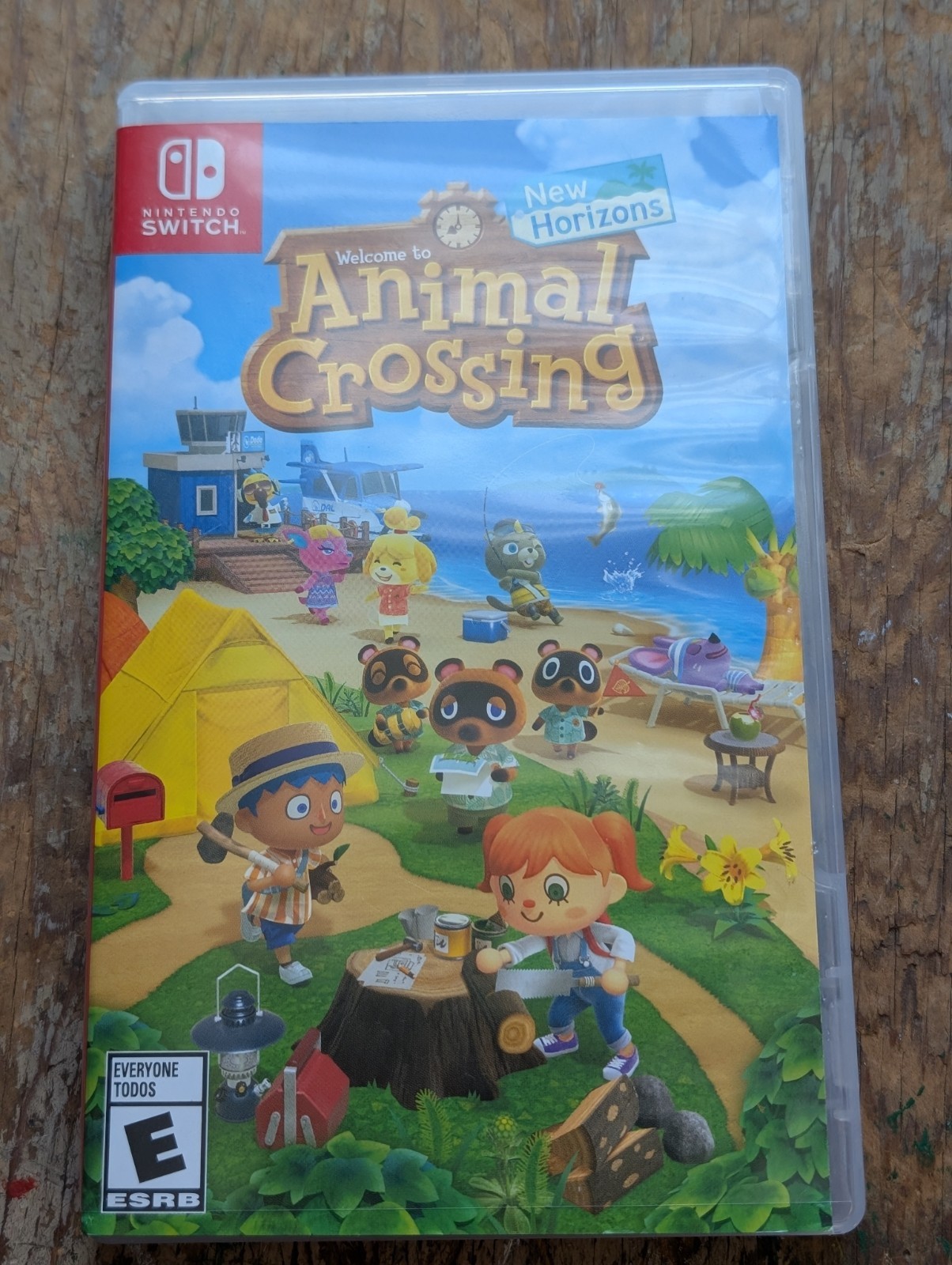Nintendo Switch New Horizons Animal Crossing No Game Just Box