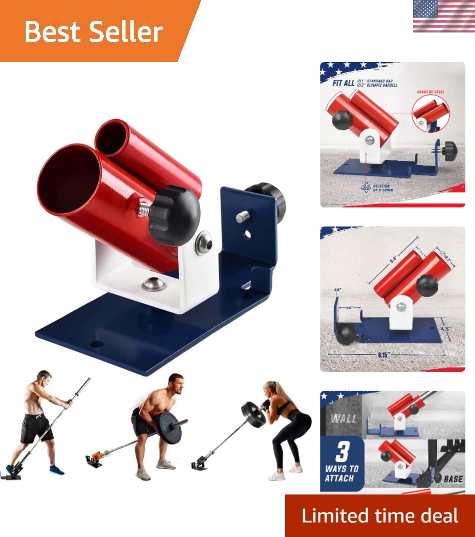 T Bar Row Attachment - Easy Install, Durable Alloy Steel, Space-Saving