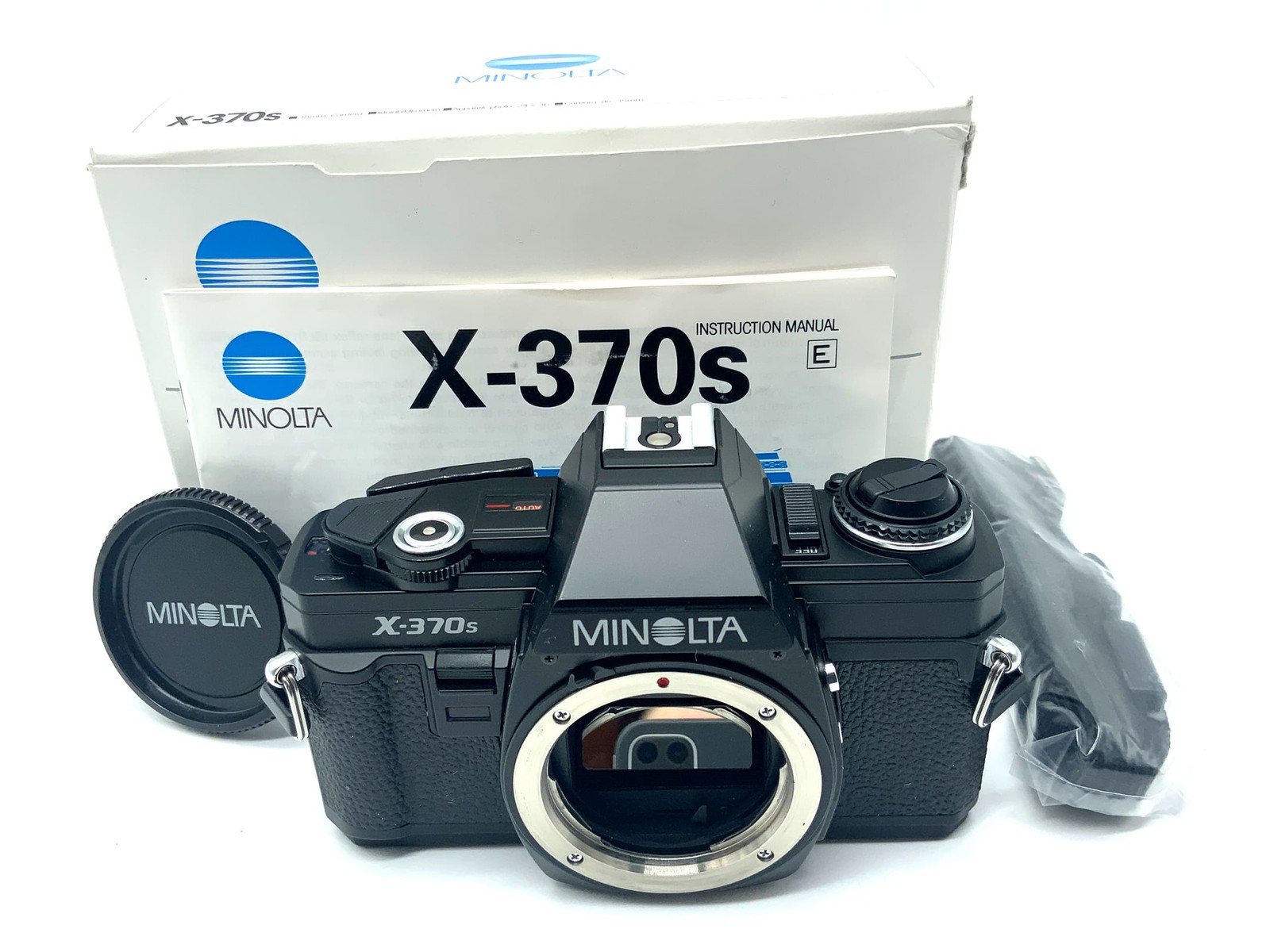 Minolta X-370S SLR In OVP With Strap + Manual 35Mm SLR Analog Body (Minolta MD)