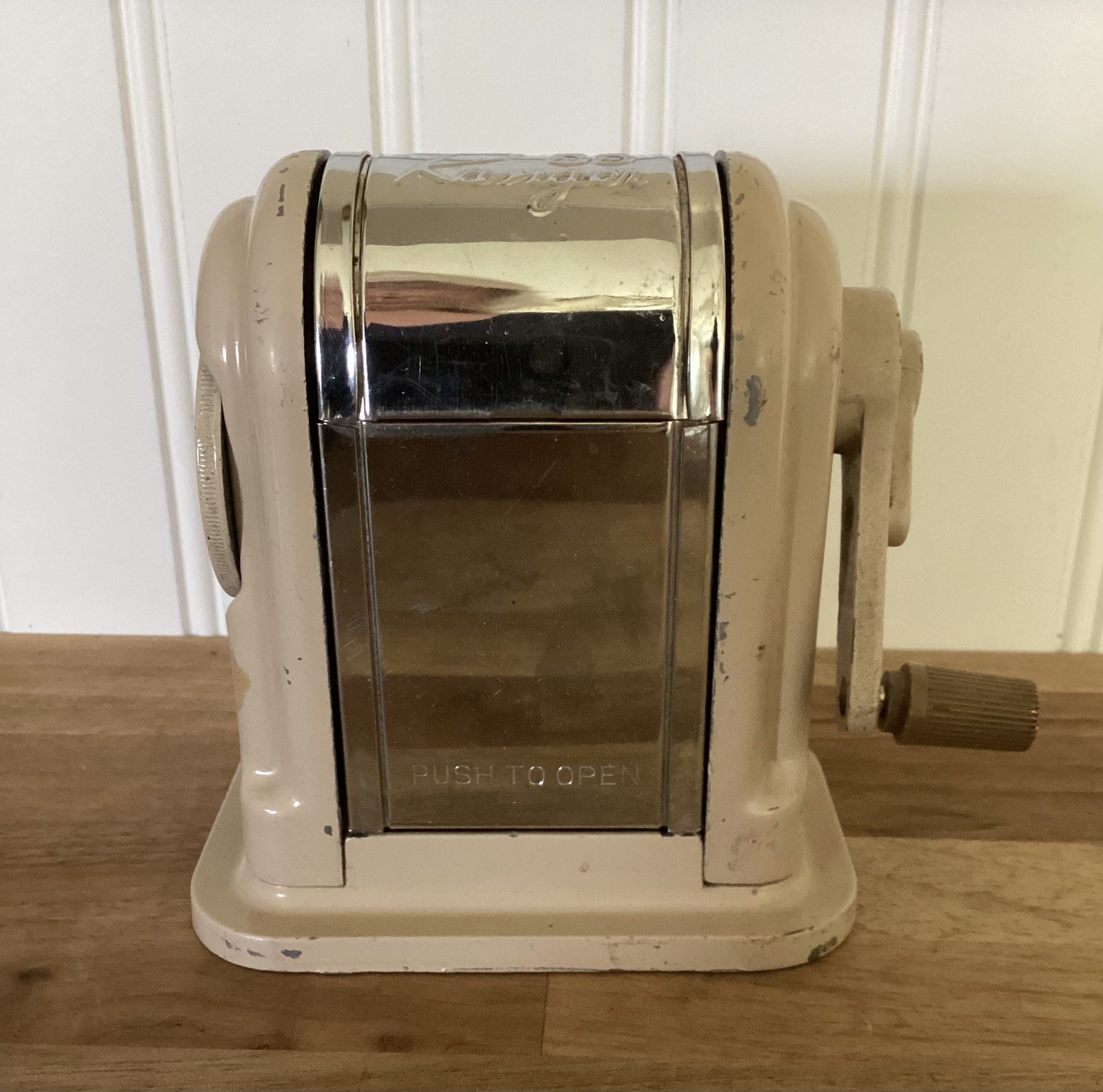 Vintage Boston Ranger 55 Pencil Sharpener 6 Hole Adjustable Selector