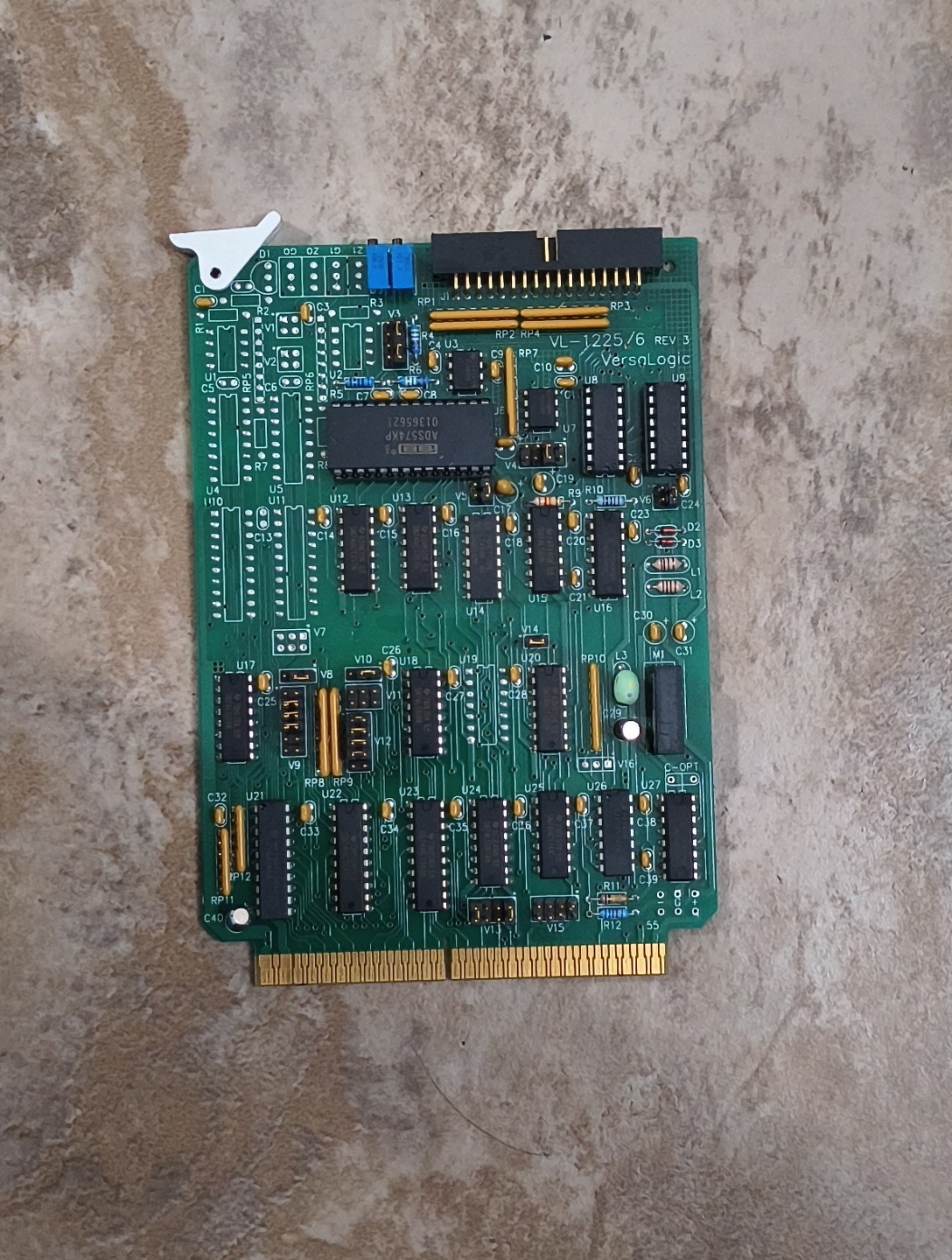 VERSALOGIC VL-1225/6 REV. 3 ANALOG INPUT/OUTPUT BOARD 💳