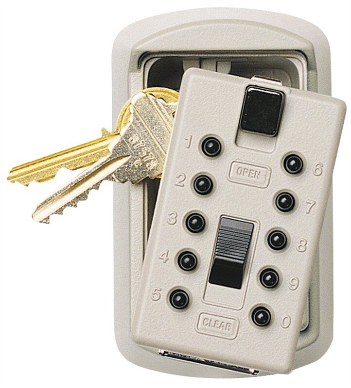 NEW Kidde 001004 AccessPoint Pushbutton Wall Mounted Key Storage Safe 6319040