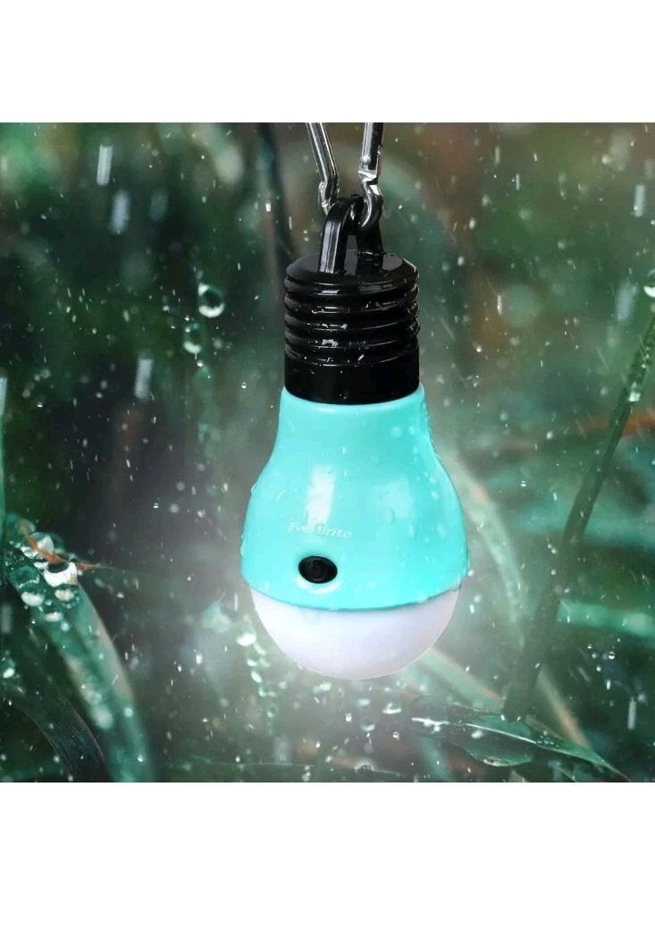 EverBrite 3-Pack Camping Lights 3 Lighting Modes, Portable Emergency LED Bulbs