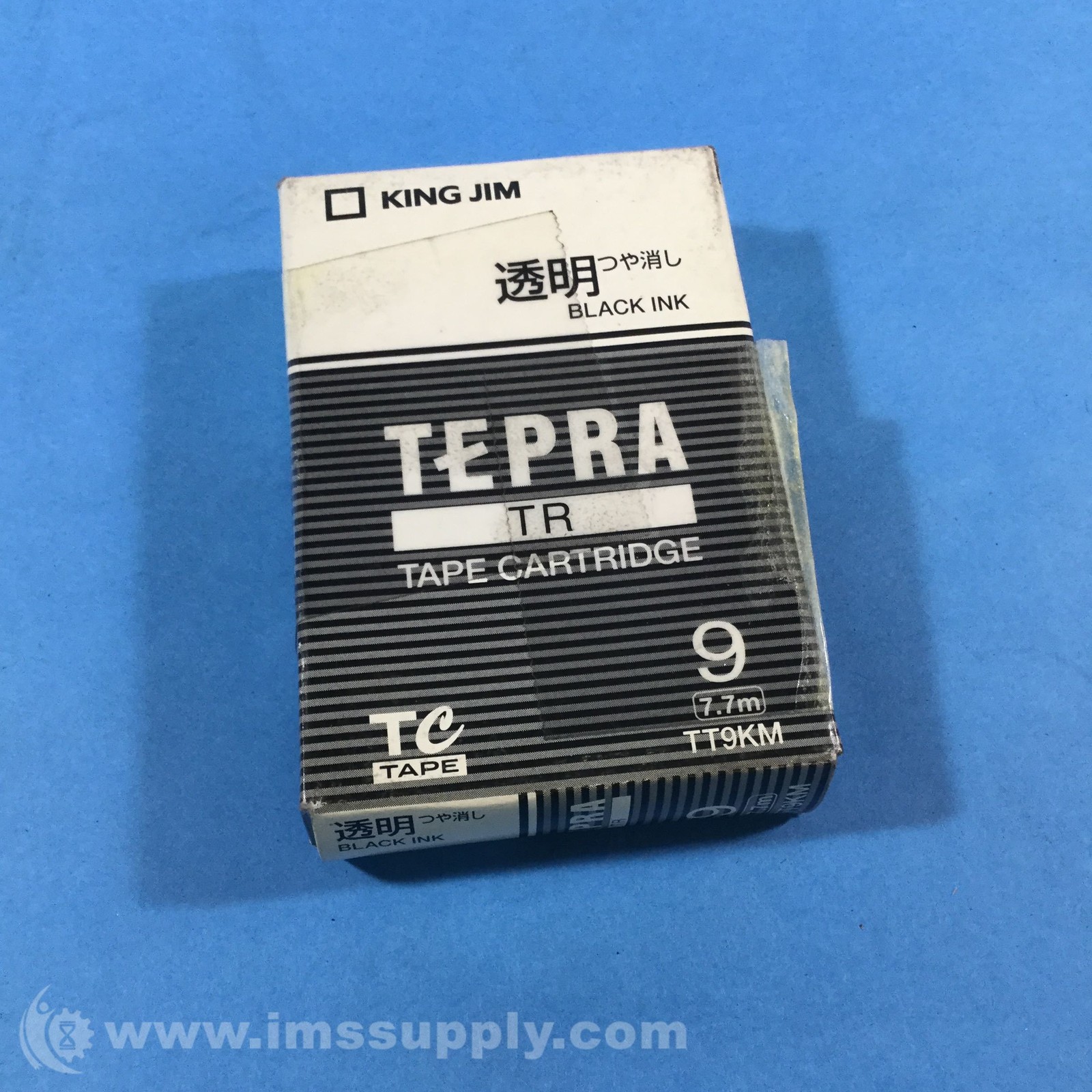 King Jim Co., Ltd. TT9KM Tepra TR Tape Cartridge, 7.7m FNOB