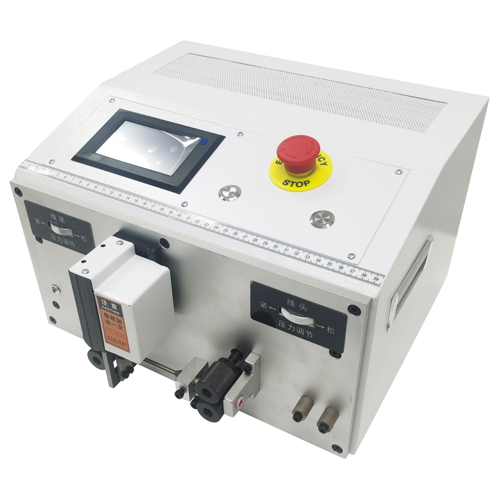 110V Automatic Computer Wire Stripping Cutting Machine 0.1-4.5mm² Core Area