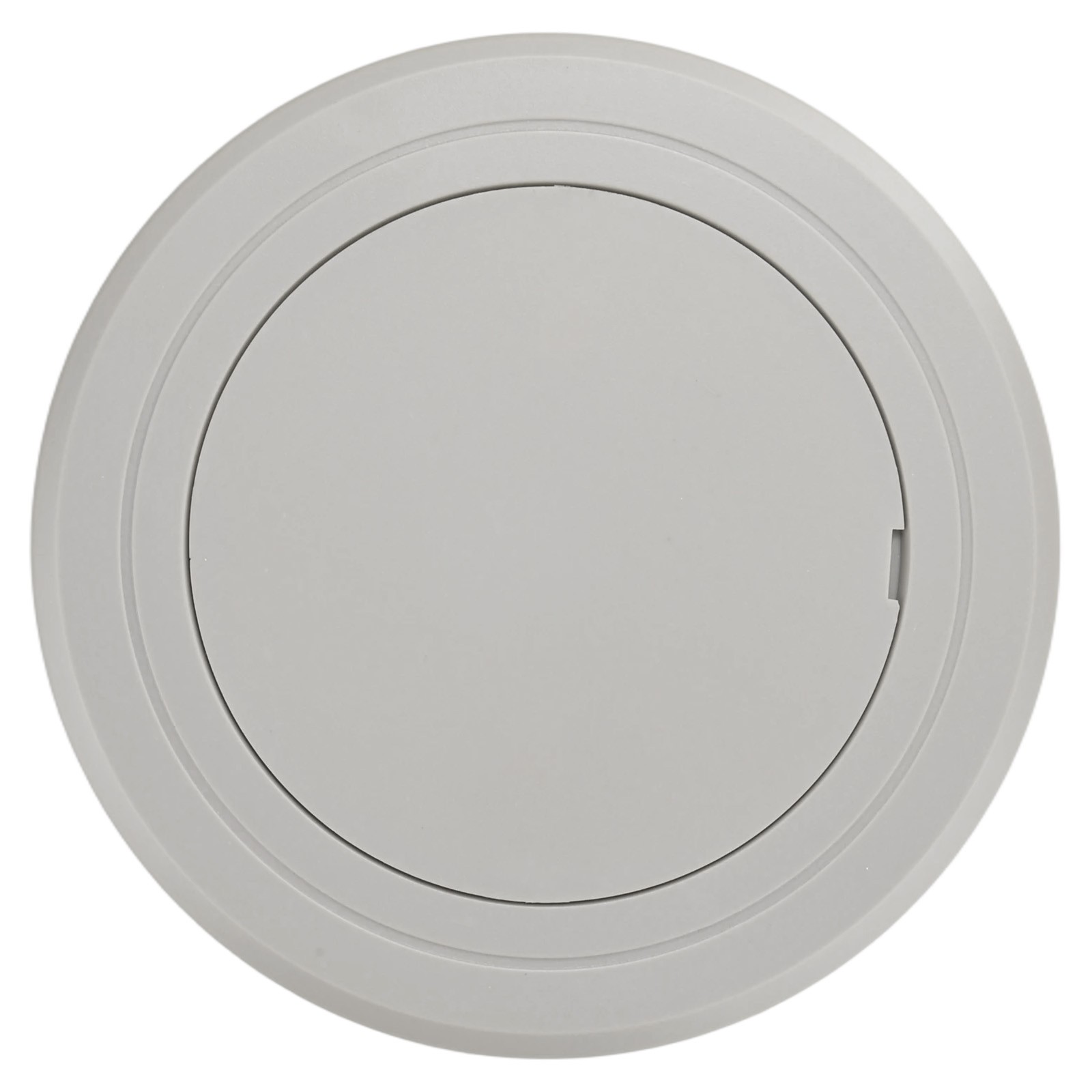 1-Pack Access Panel for Drywall, 4x4 Inch Round Plastic Removable [Gray]