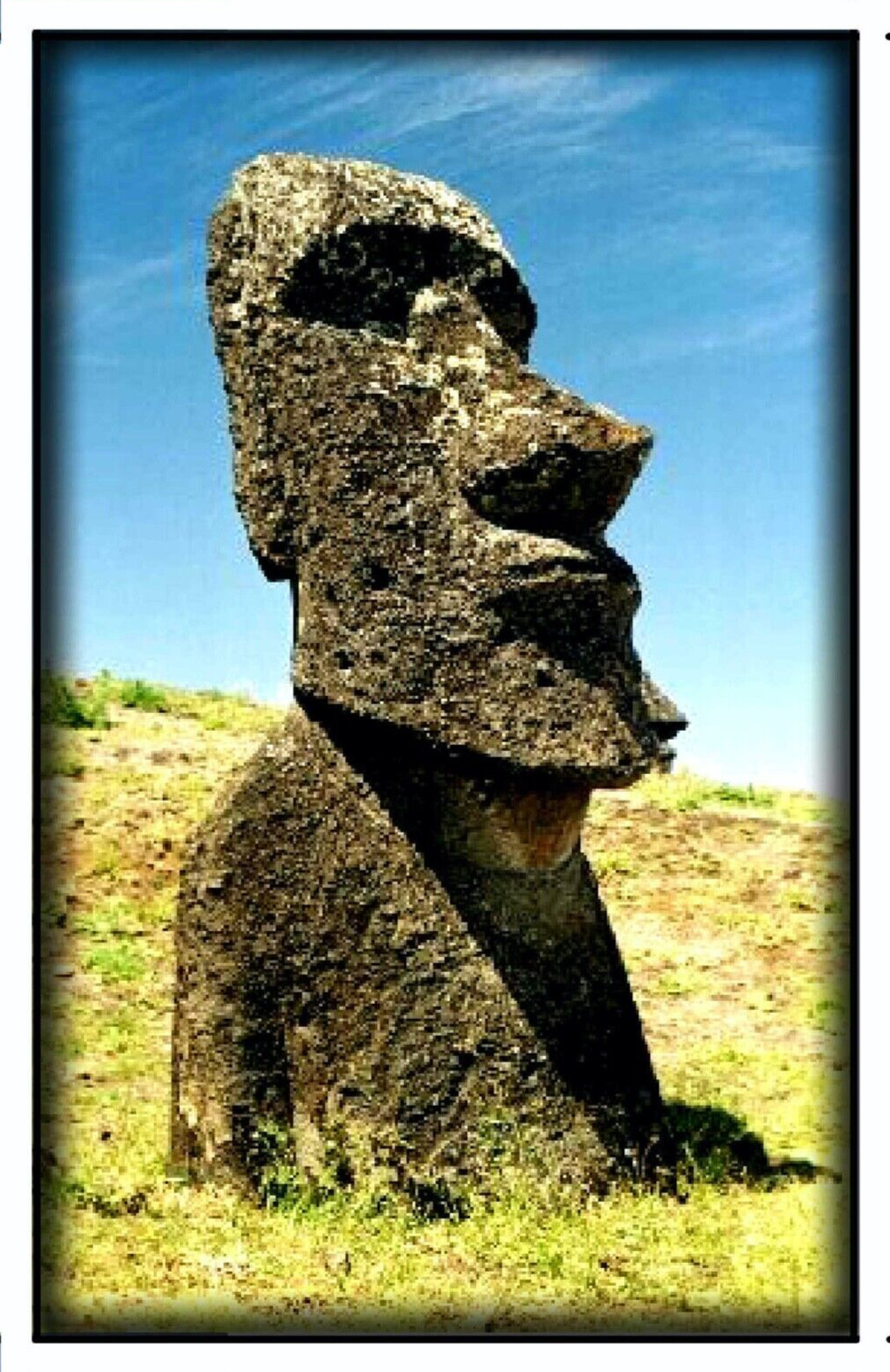 Magnet #305 Easter Island Statue Moai Rapa Nui Polynesia