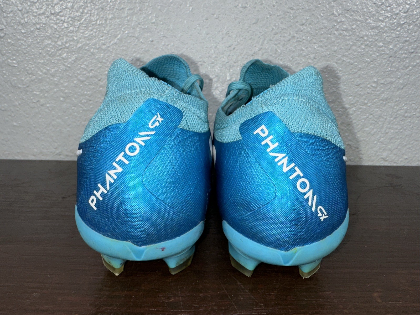 Nike Phantom GX II Pro FG Blue Fury White FJ2563 400 Men's Size 6