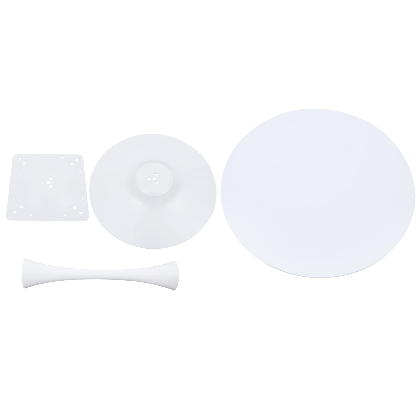 Kitchen Dining Table Round Table Small Waist Design Living Room Leisure Table US
