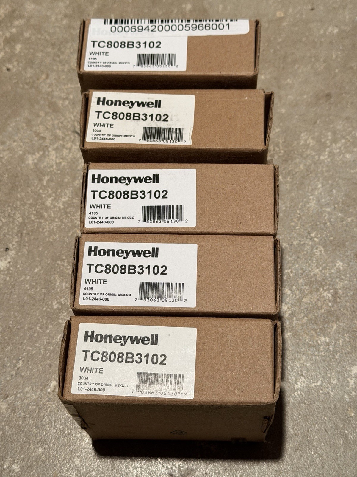 Honeywell TC808B3102 Smoke Detector Industrial Smoke Detectors Lot of 5pc