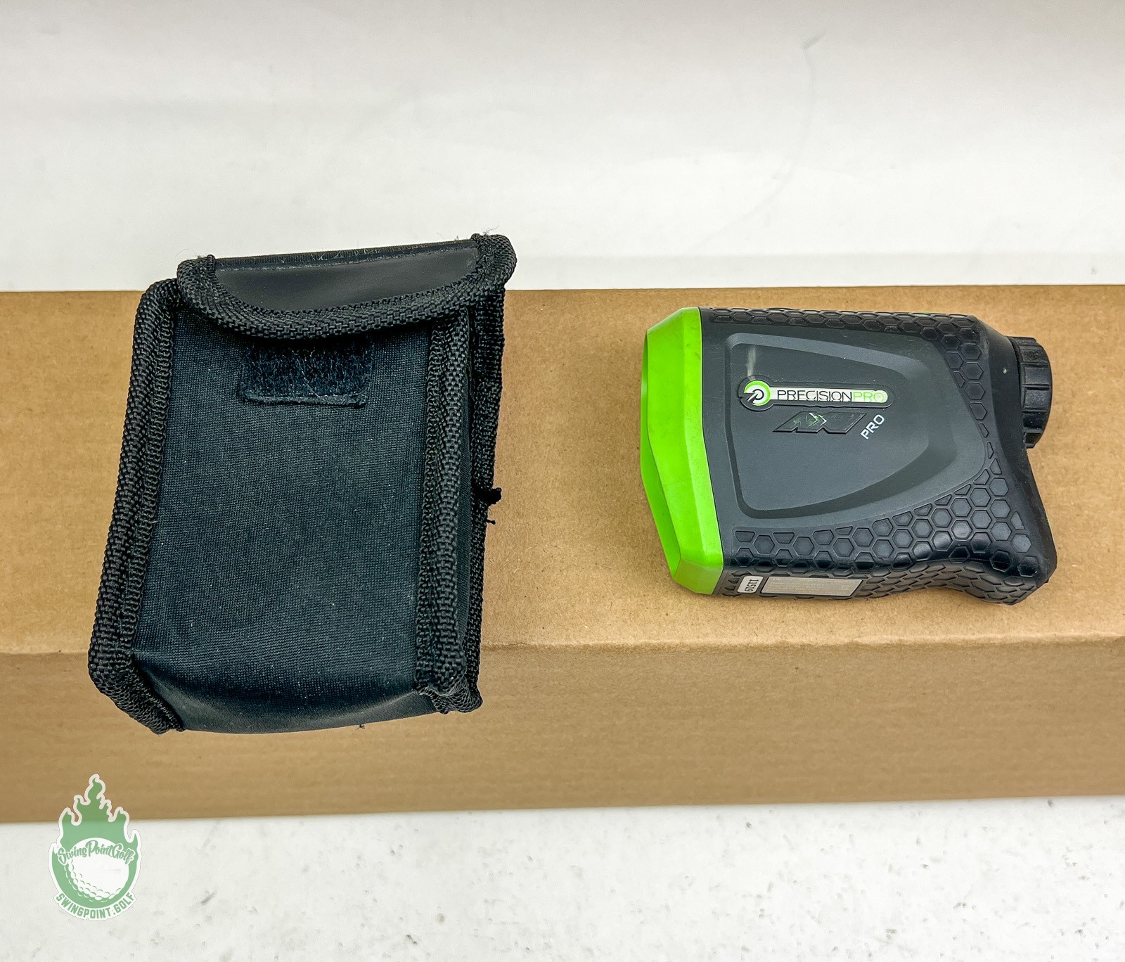 Pre Owned Precision Pro NX7 Pro Golf Rangefinder Black/Green Case Included