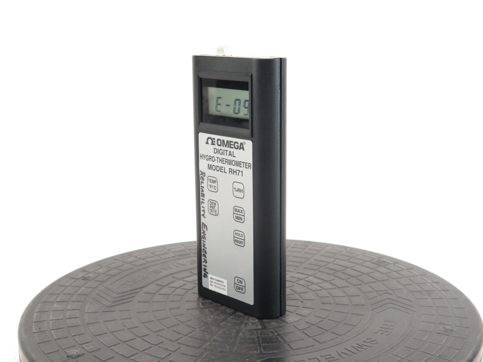 Omega RH71 Digital Hygro-Thermometer With Case and Probe