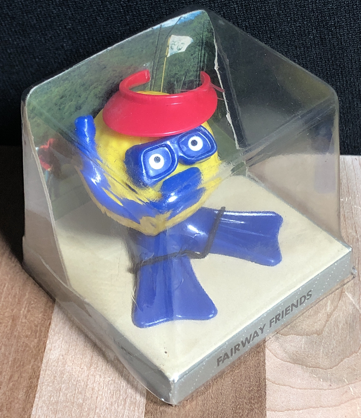 NEW Star Case Fairway Friends Swimming Gold Ball by E & B Giftware 1986