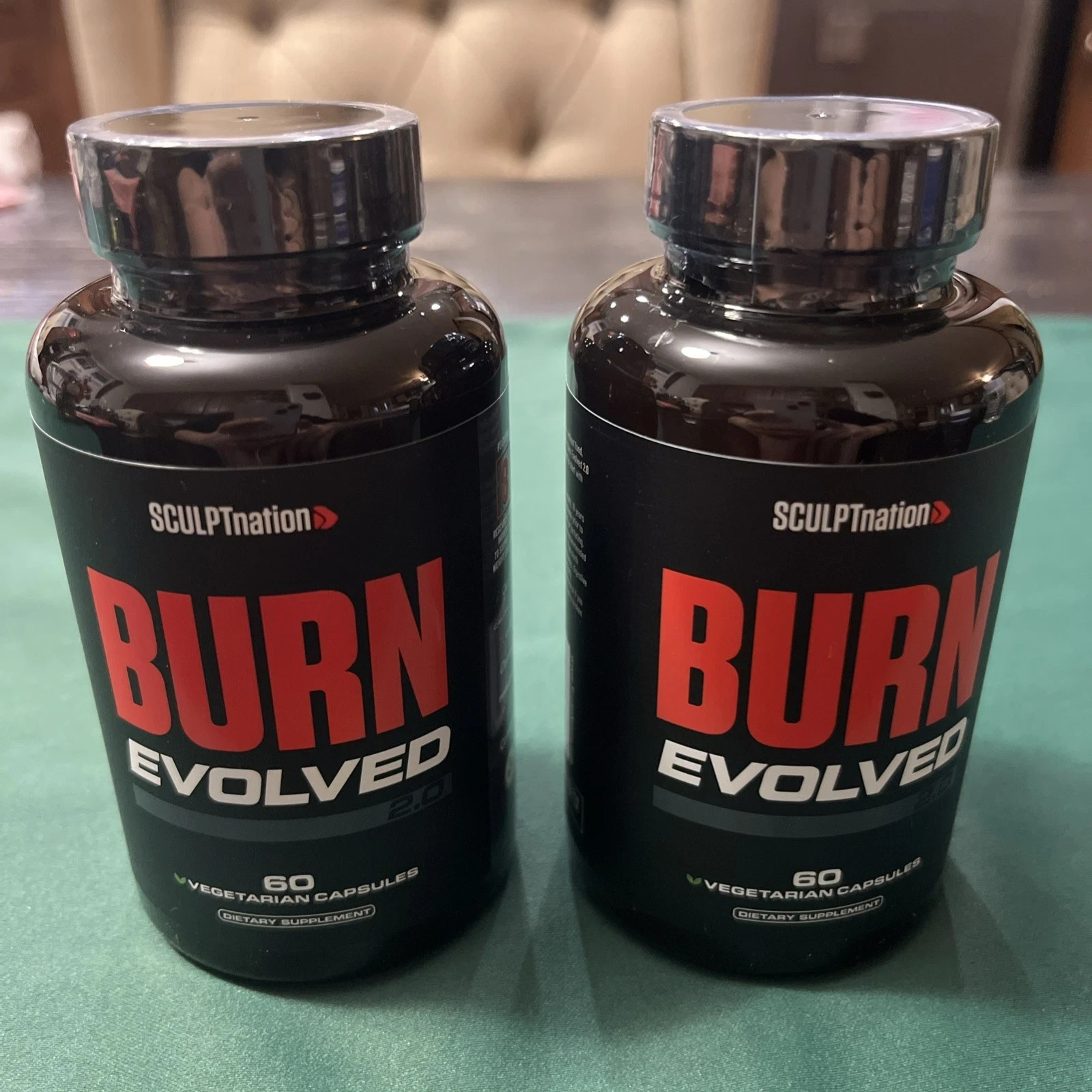 Burn Evolved 2.0 Thermogenic Fat Burner Weight Loss New Sculptnation - Pack of 2