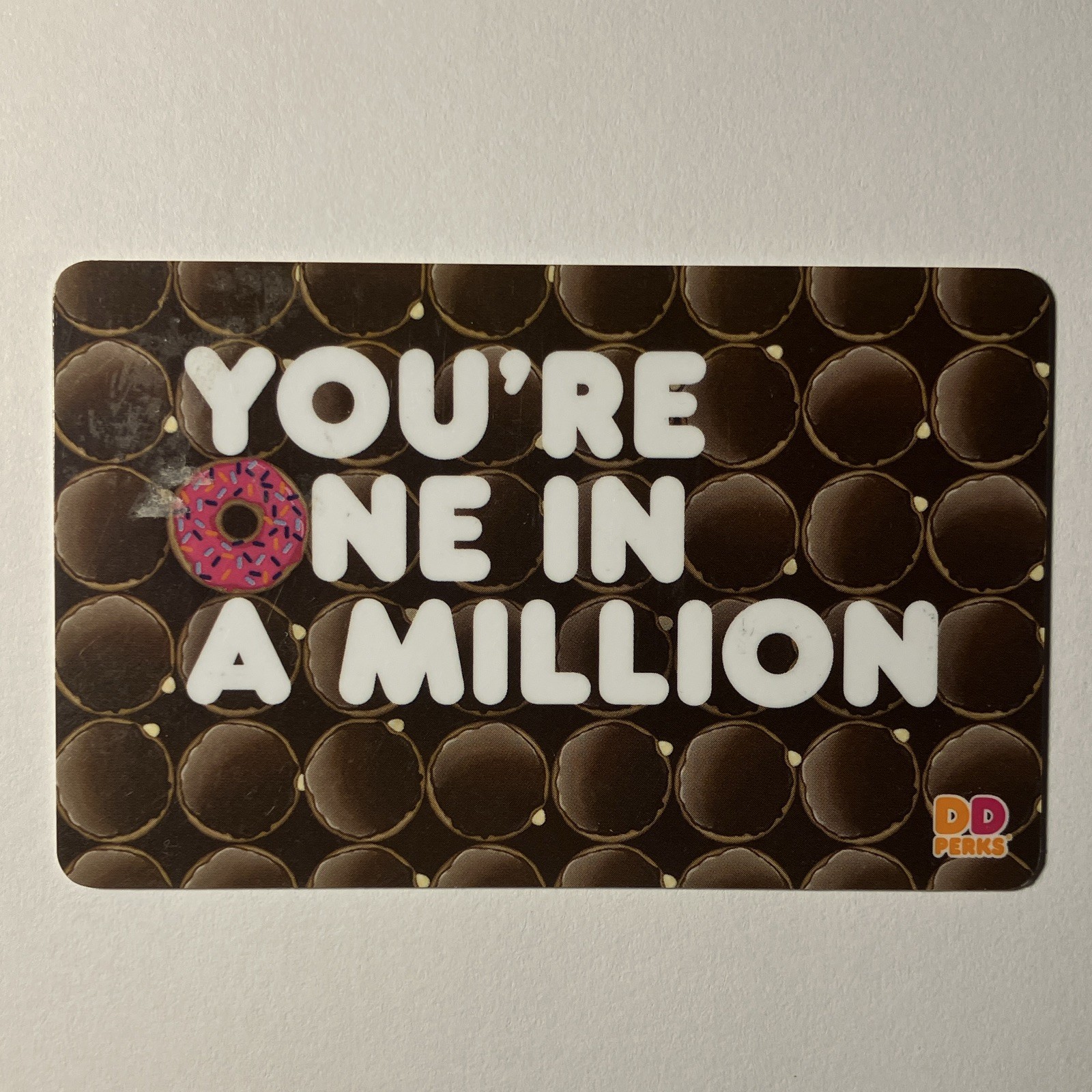 Dunkin' Donuts DD Perks Gift Card You're One In A Million US-Nationwide