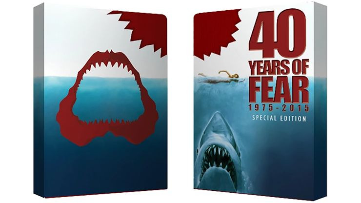 40 YEARS OF FEAR SPECIAL EDITION JAWS DECK OF PLAYING CARDS CROOKED KINGS
