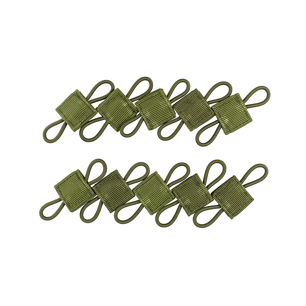 Tactical Tools Organizer Cable PTT Retainer MOLLE System Elastic Strings Straps