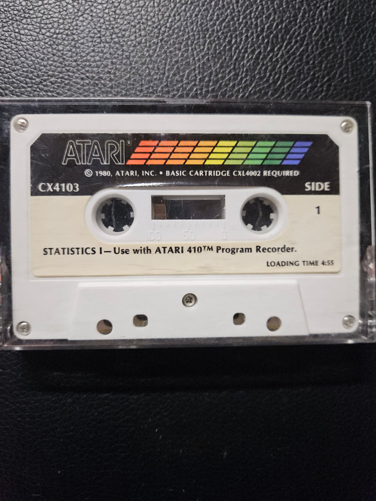 STATISTICS I Cassette by Atari for Atari 400