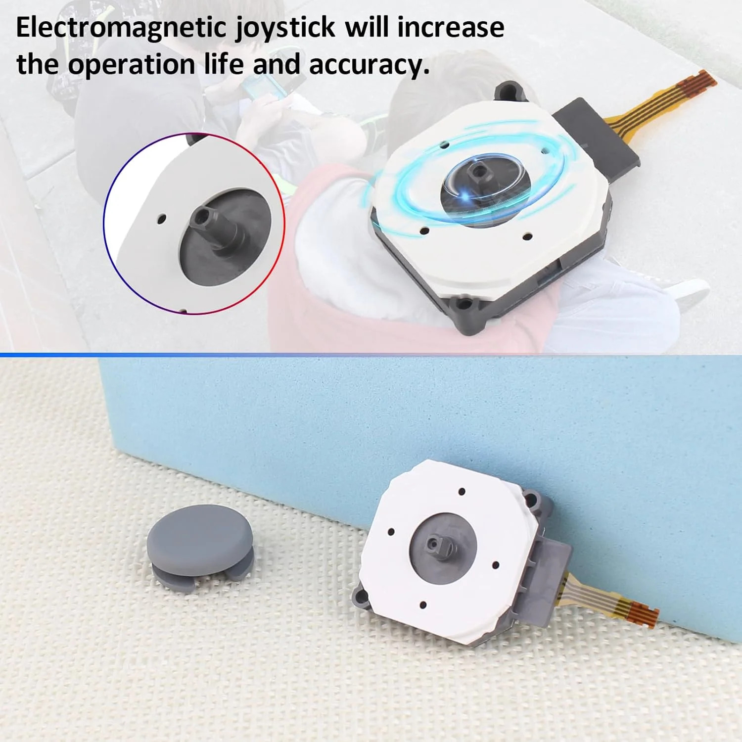 2Pack Joysticks Replacement for Nintendo New 3DS New 3DS XL Controller 3D Analog