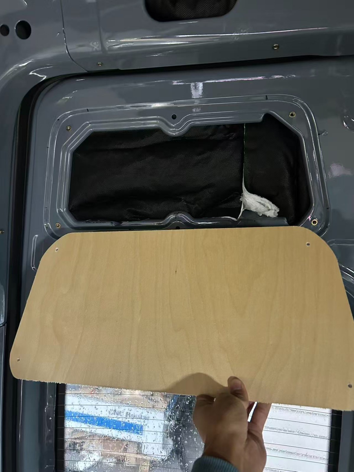 Tested Working Sprinter Tailgate Panel Design CNC digital cutting DXF file 2019+