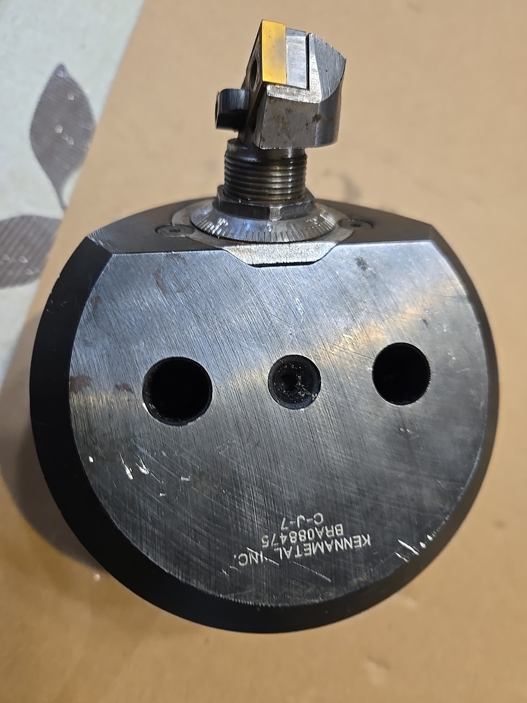 KENNAMETAL BRA088475 INDEXABLE ADJUSTABLE BORING HEAD 4.75” - 6.75”