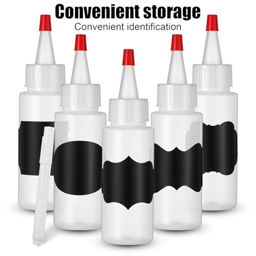 Pcs Plastic Squeeze Bottles small squeeze bottles with Dust 2 oz 6 Classic