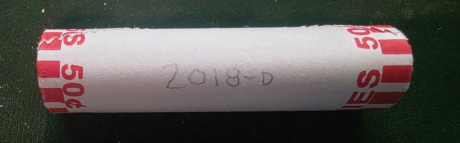 2018 D LINCOLN SHIELD CENT ROLL 50 COINS UNCIRCULATED