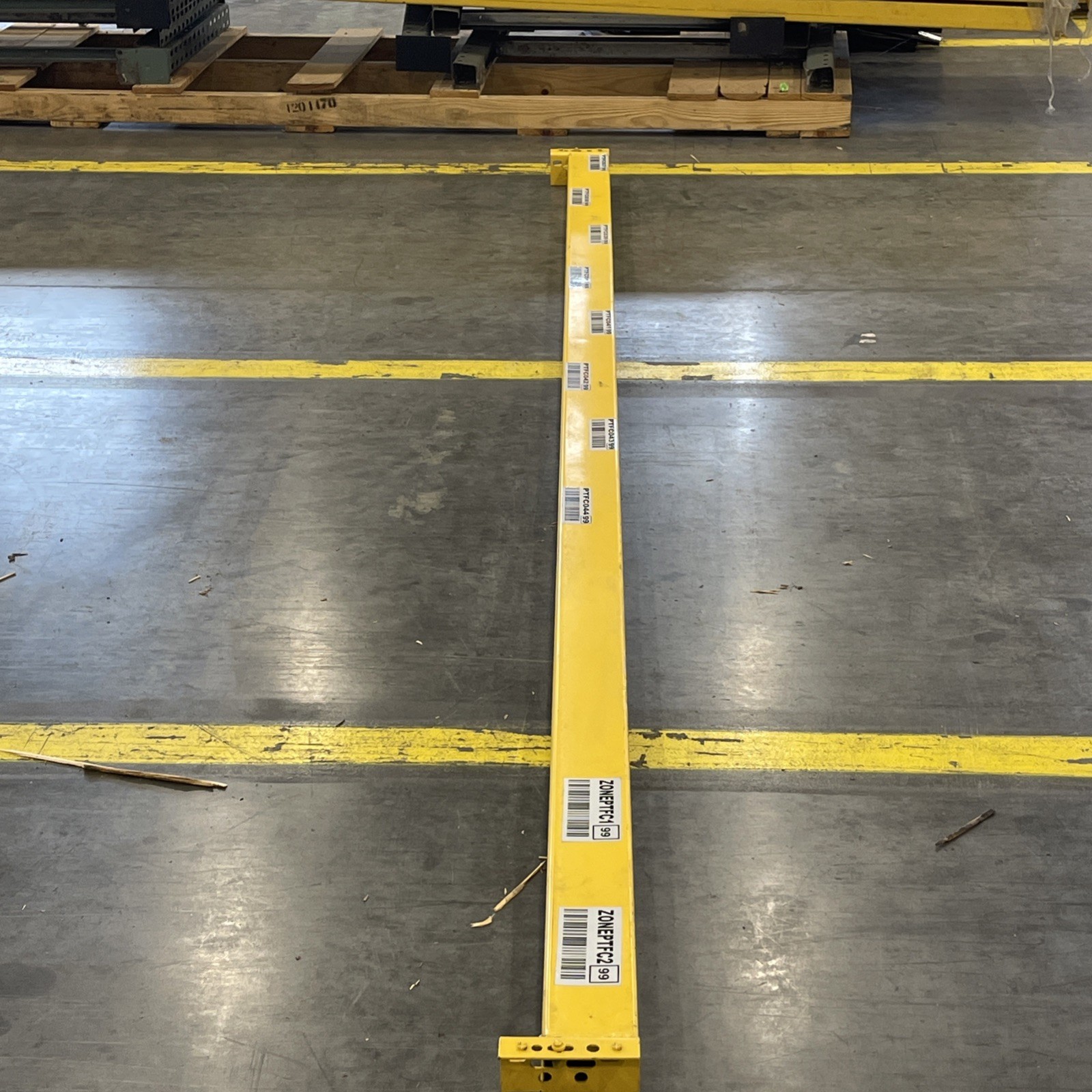 New Style 12’ By 4” Teardrop Pallet Rack Beams