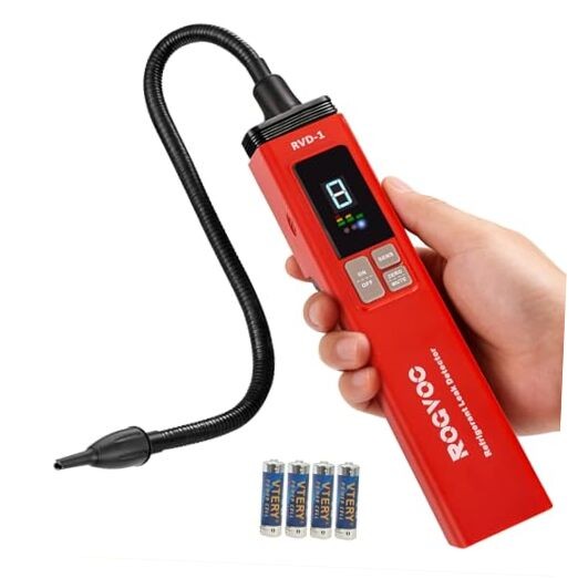 RVD1 HVAC Leak Detector - Heated Diode Sensor - Battery Powered RVD1