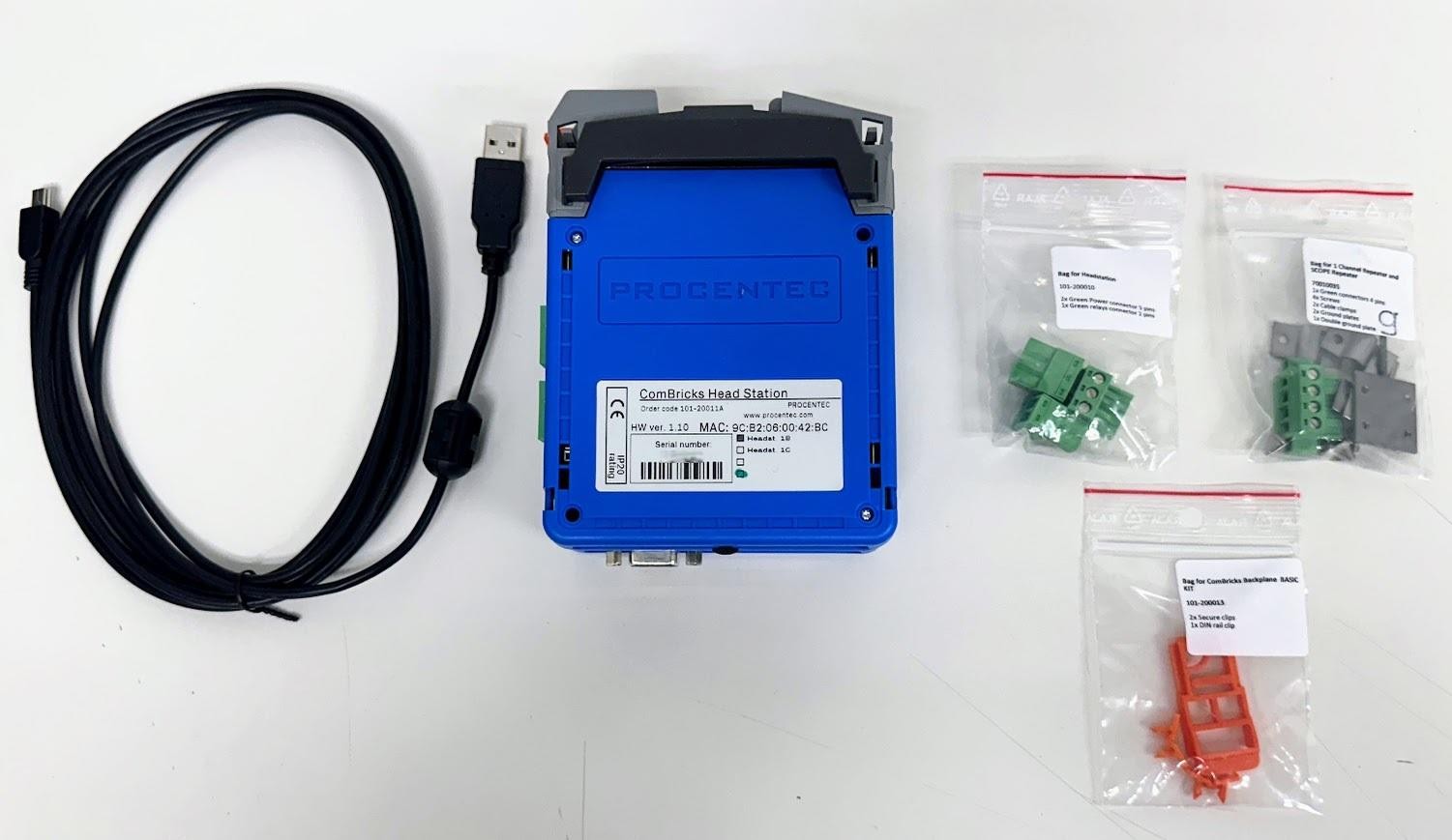 Procentec ComBricks 101-200QBS PROFIBUS Standard Monitoring Kit