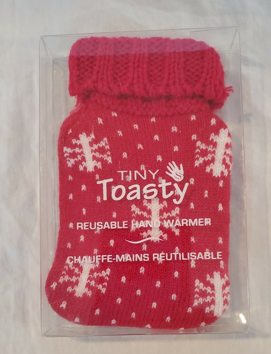 Little Toasty Mitten Hand Warmers for Kids Red New in Box NIB