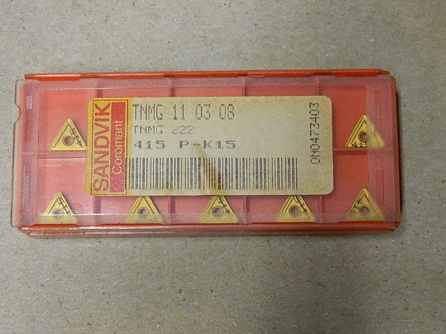 Sandvik TNMG110308 Carbide Insert TNMG Pack of 10 GRADE 232 415 P-K15 NEW