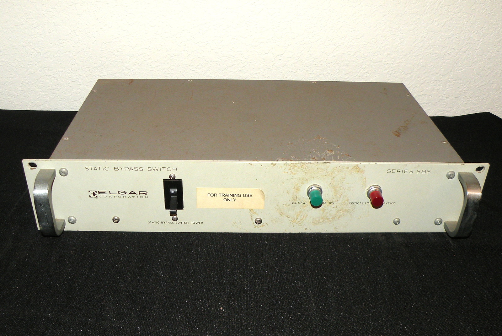 Ametek Elgar TrueWave Static Bypass Switch Model: SBS03-1