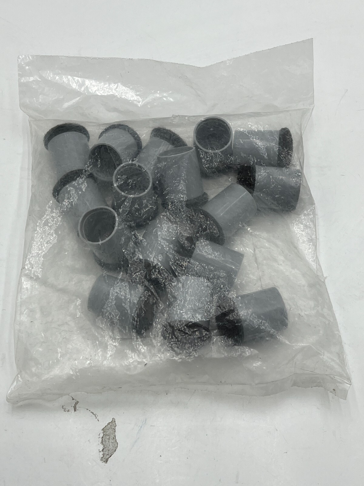 Pack of 16 - Lorell 7/8" Chair tip with Felt, Gray 49323