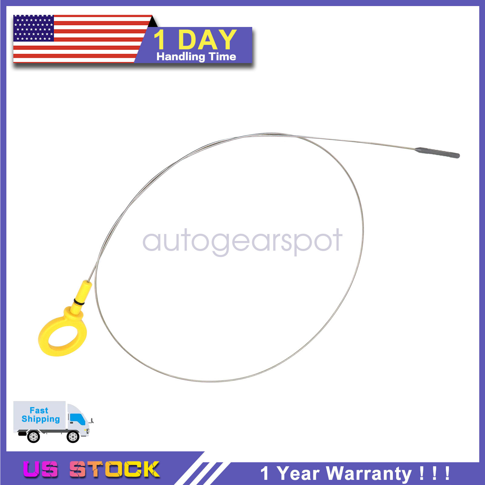 NEW Engine Oil Level Dip Stick 6.4L Diesel For 2008-2010 Super Duty 8C3Z-6750-A