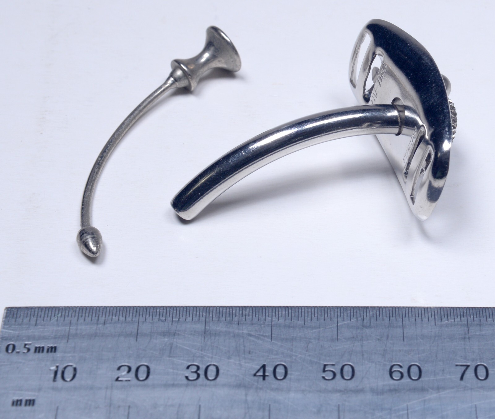 Tru-Arc Jackson Trachea Tube Size 0 Stainless Surgical