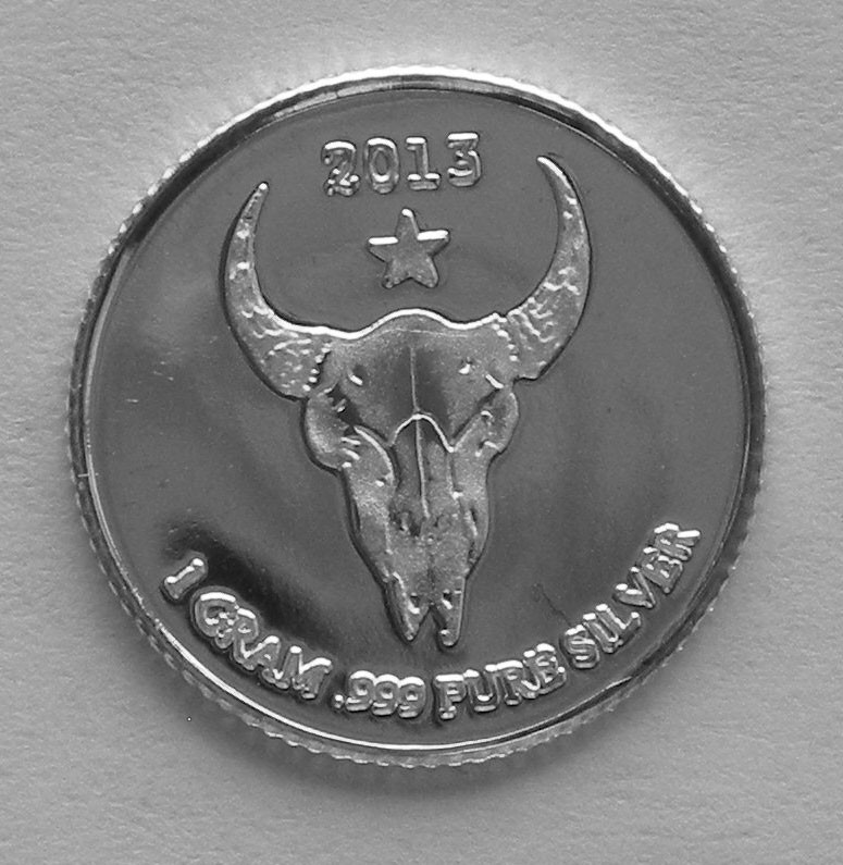 (100) 1 GRAM .999 PURE SILVER ROUNDS OF THE INDIAN WARRIOR b1
