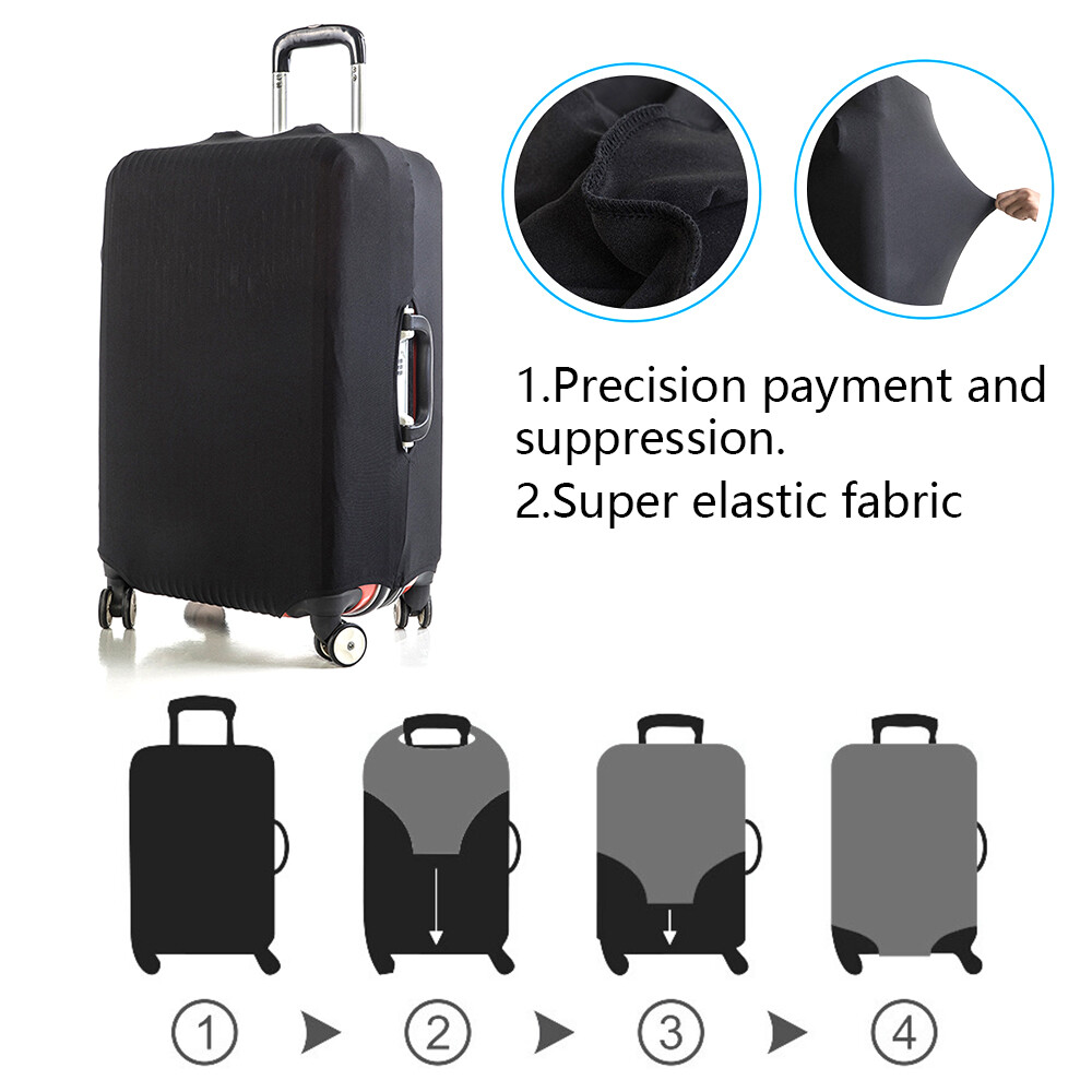 Anti Scratch Elastic Luggage Suitcase Protector Cover Suitcase Dust 18"-32”