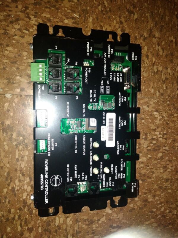 rowe cd-100 arcade jukebox i/o pcb working #675