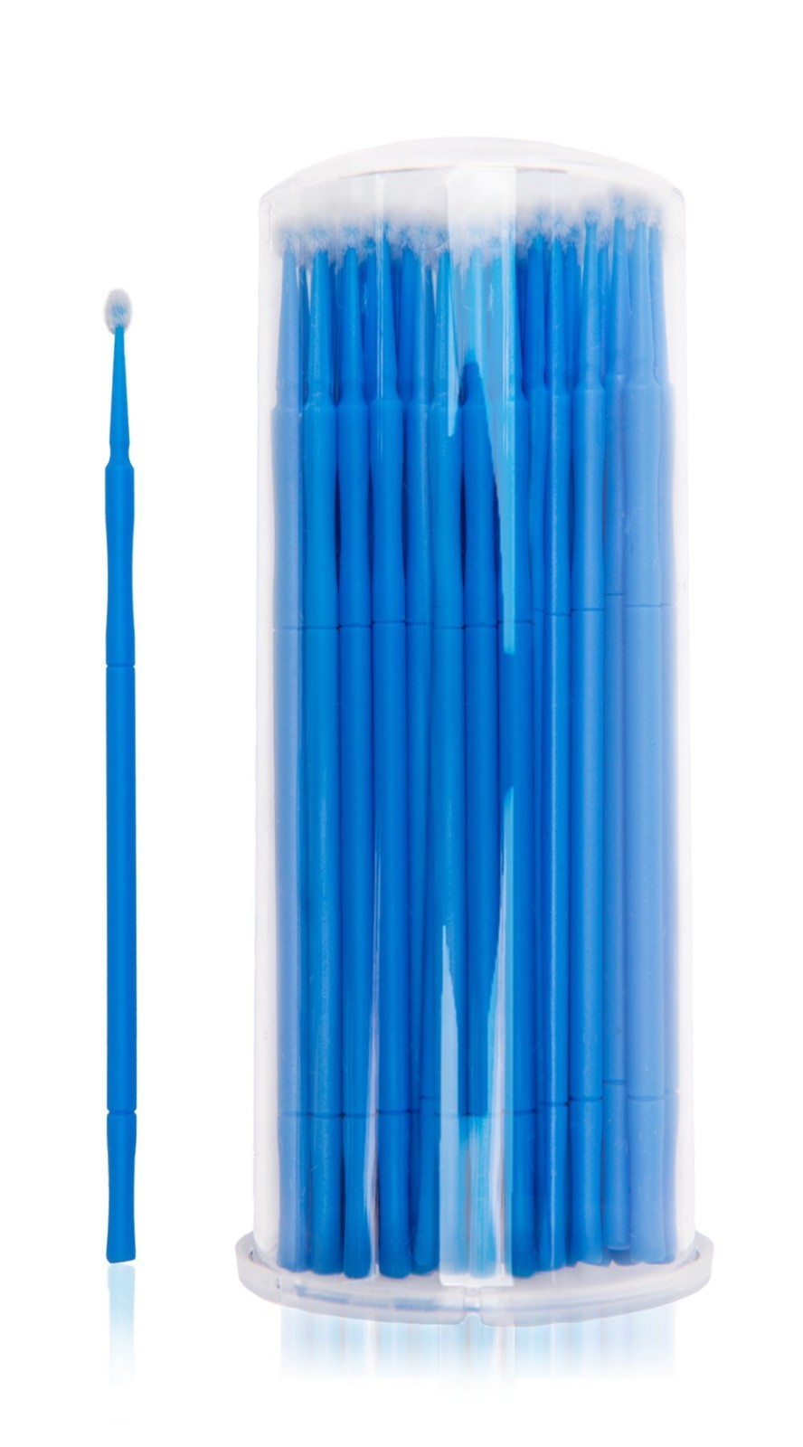 Large Tips MicroBrush 100pcs/1 Tube Eyelash Extension Supplies Applicators