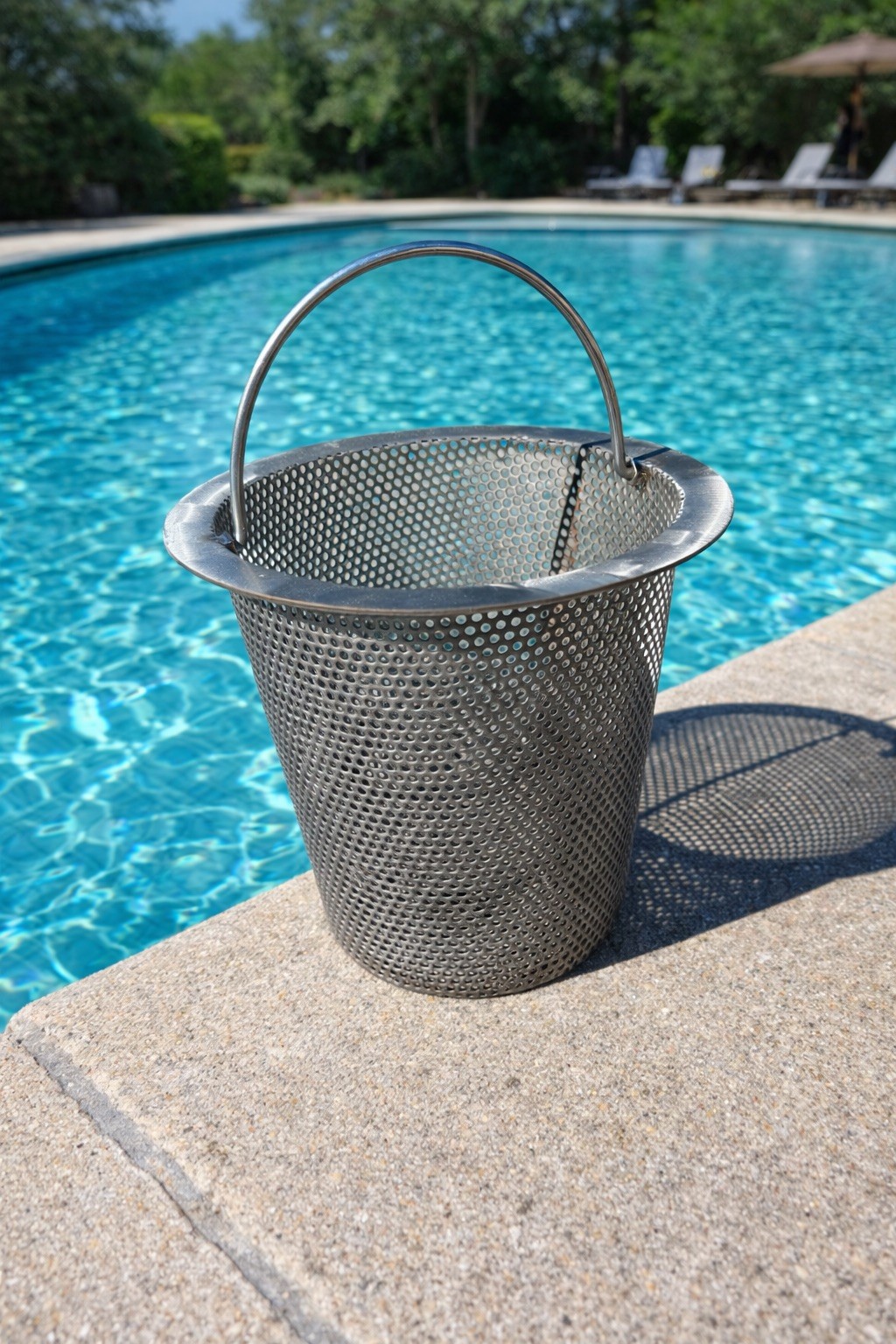 Extremely Heavy Duty!! Stainless Steel Pool Skimmer Basket