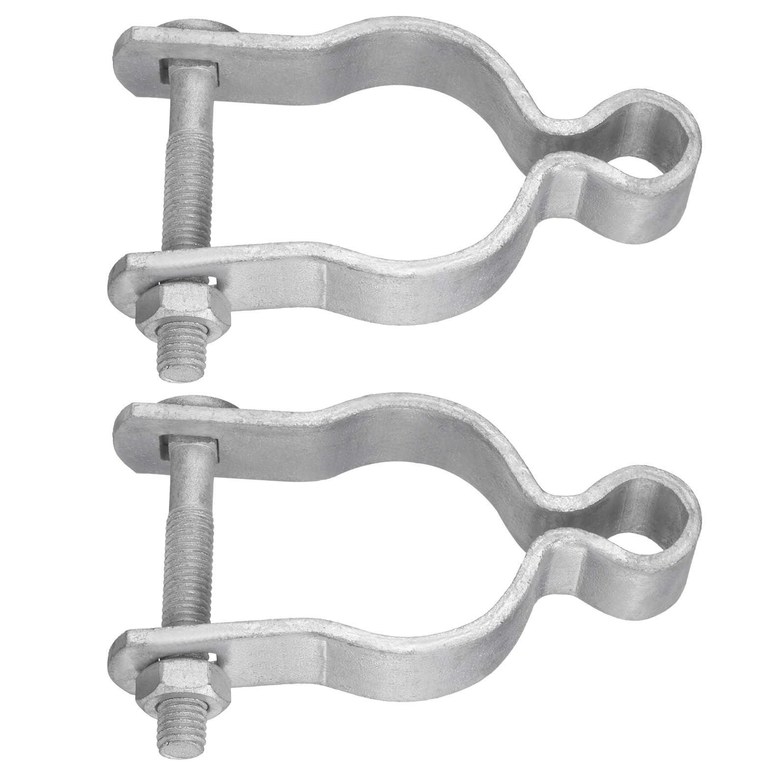 2Pcs Chain Link Fence Gate Post Hinge Female Hinge for 1-7/8" OD Post