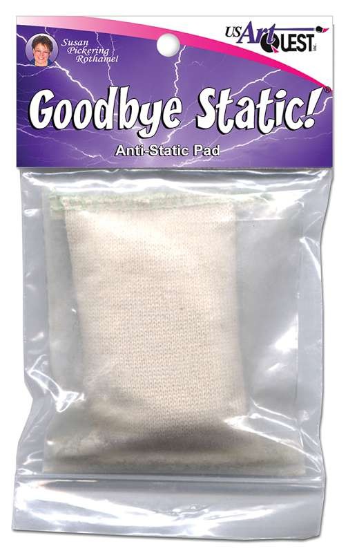 Goodbye Static! Anti-Static Pad 2.75"X2"