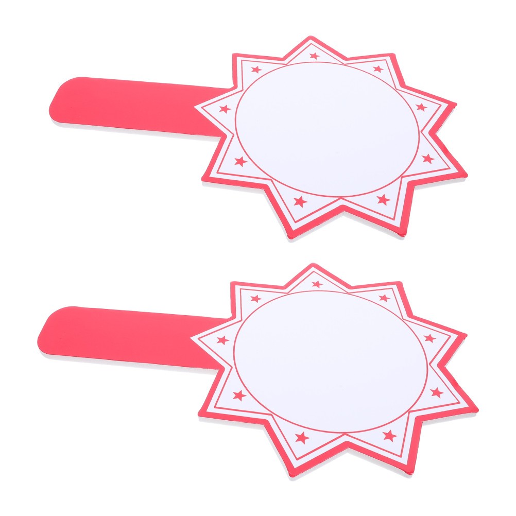 2pcs Scoring Paddles Dry Erase Handheld Board, Portable Competition Score Board