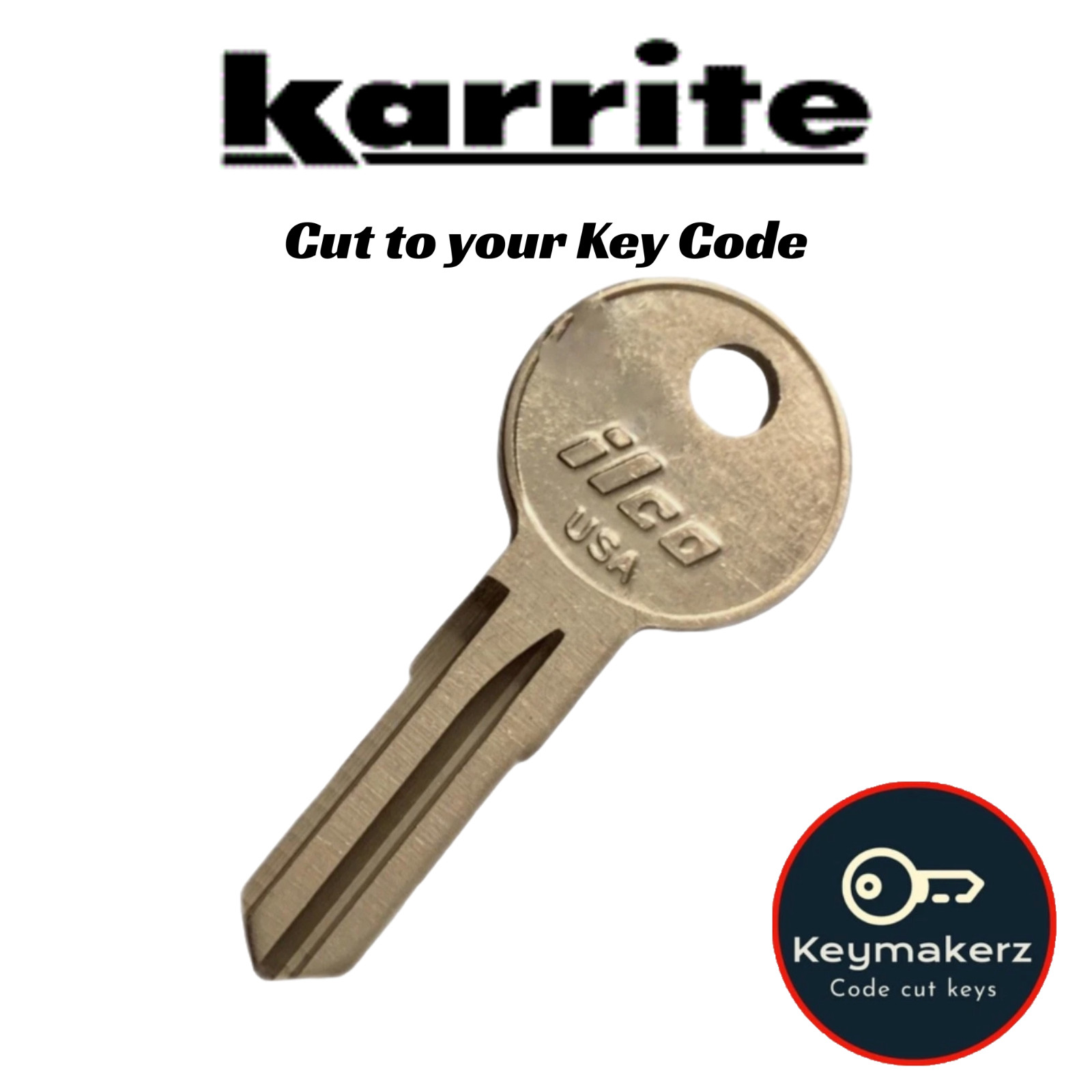 Karrite Roof Rack Luggage Carrier Keys Replacement Key Cut to Code 2802-3021
