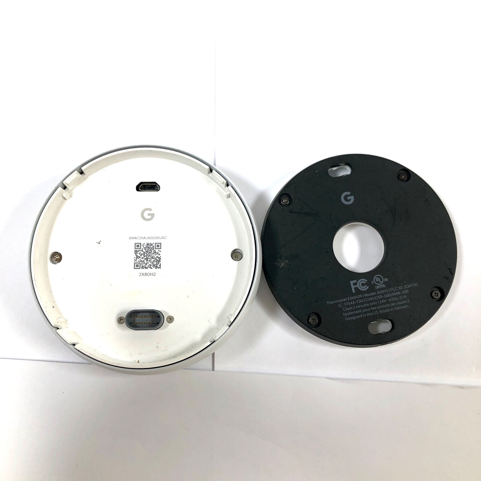 Nest Learning Thermostat 3rd Gen Smart Programmable A0013 - White