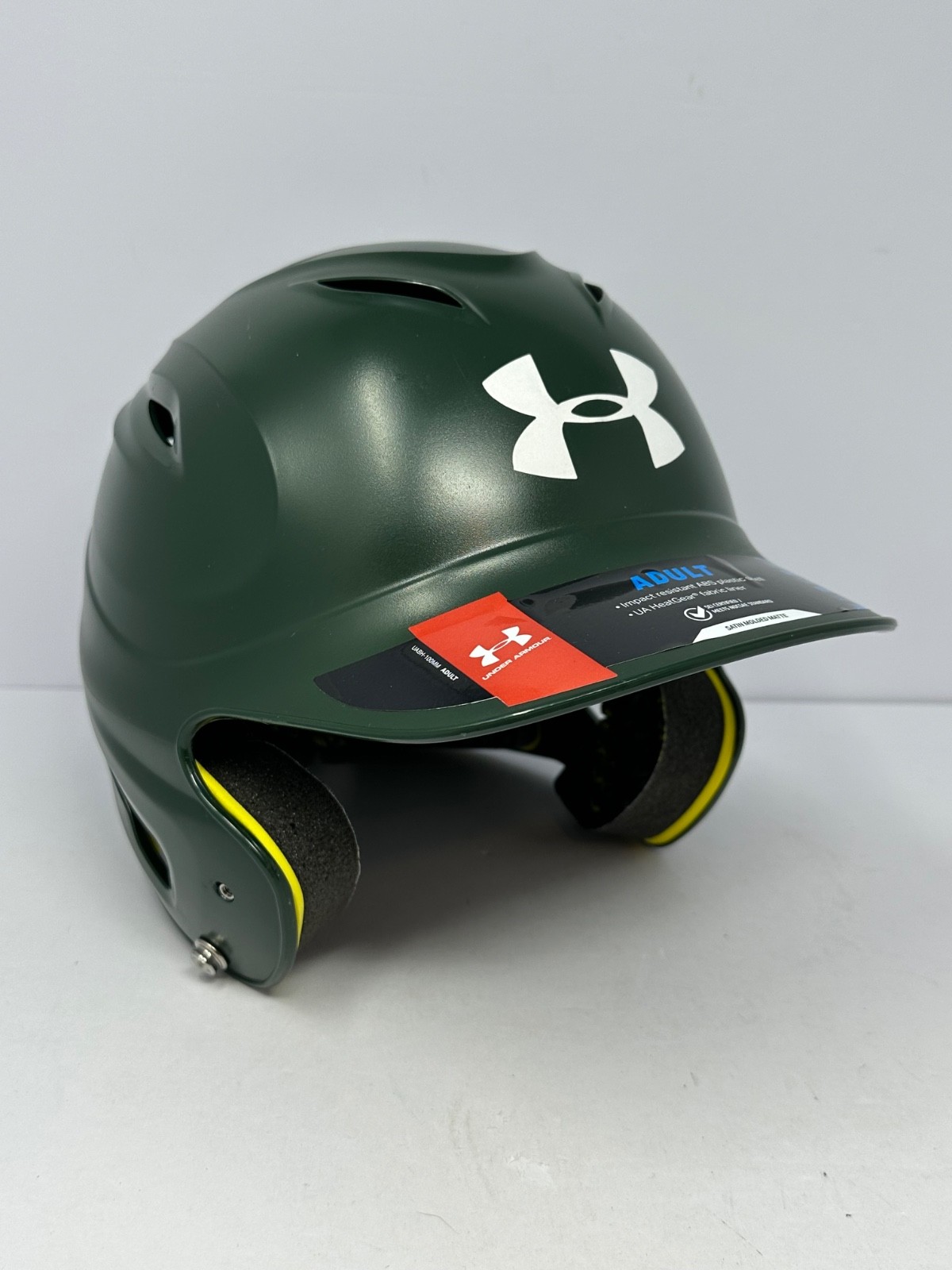 NEW Under Armour Adult Batting Helmet UABH-100MM Green 6 1/2 - 7 1/2